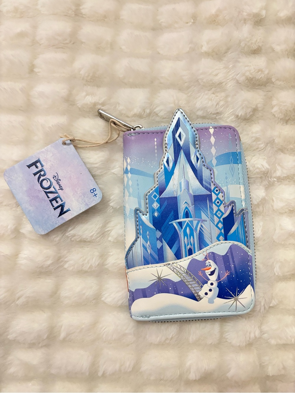 Disney Loungefly Frozen Castle Wallet NEW Olaf Elsa Anna